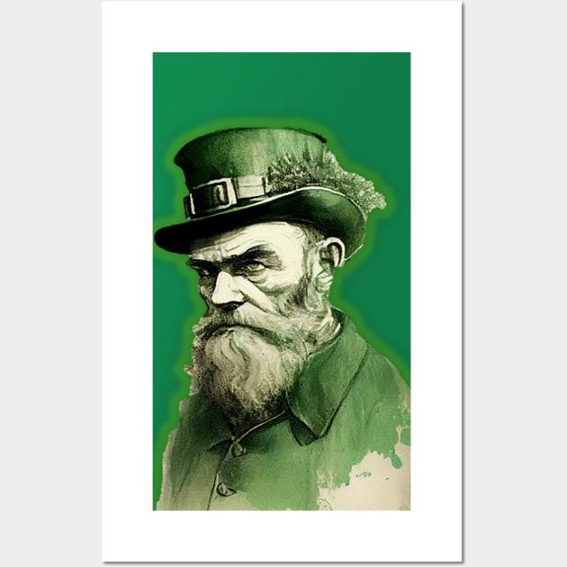 St Patricks Day Wall Art by iCutTee